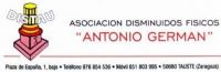 ANTONIO GERMÁN Asociación de Discapacitados Físicos de Tauste